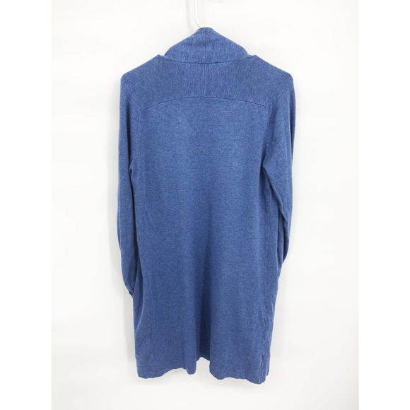 InWear Womens Blue Knit Open Cardigan with Pockets Size M - Picture 4 of 5